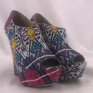 Steve Madden P Rylan Colorful Wedges